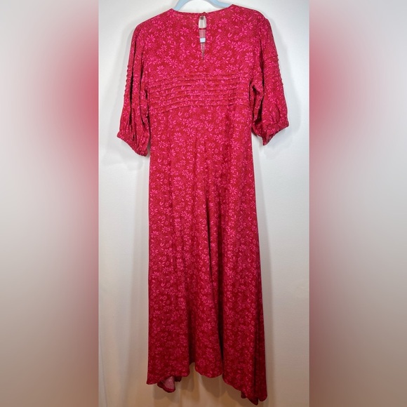 NWOT Free People Jessie Ditsy Floral Print Midi Dress Size 6 - Picture 12 of 16